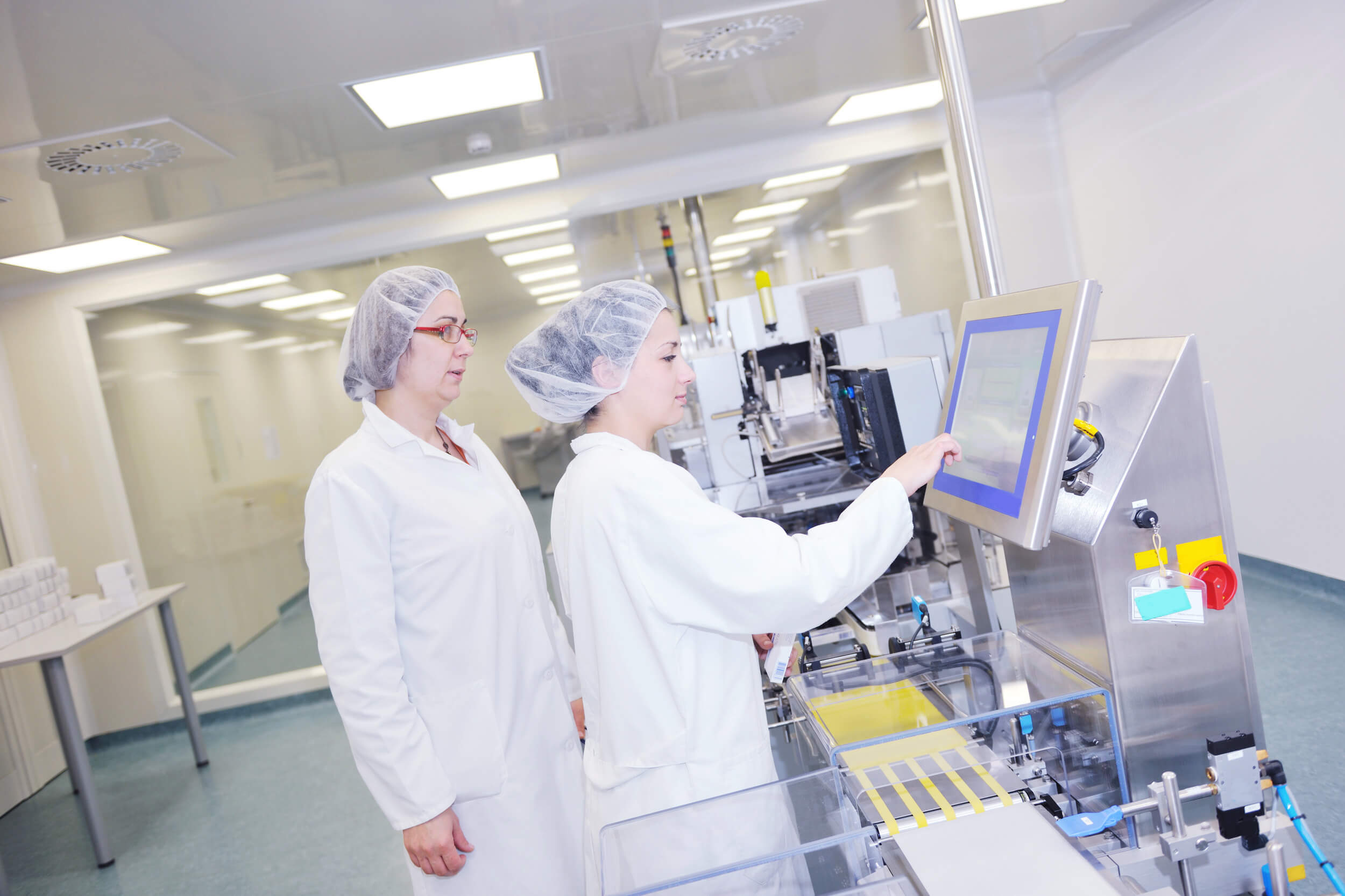 medical factory and production indoor